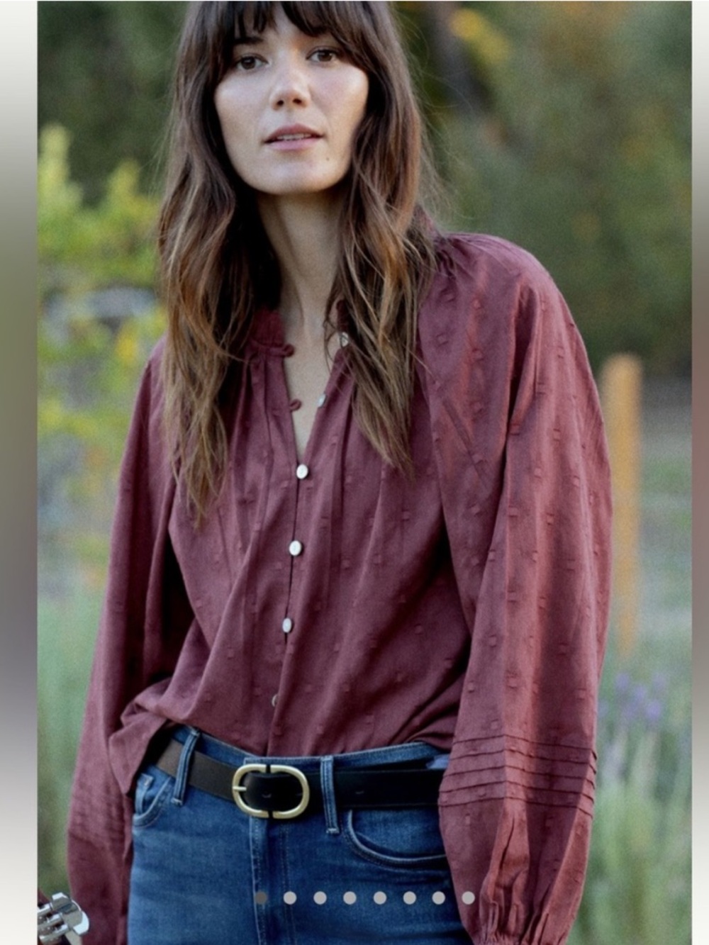 Cleobella Antonia Button Down Top
